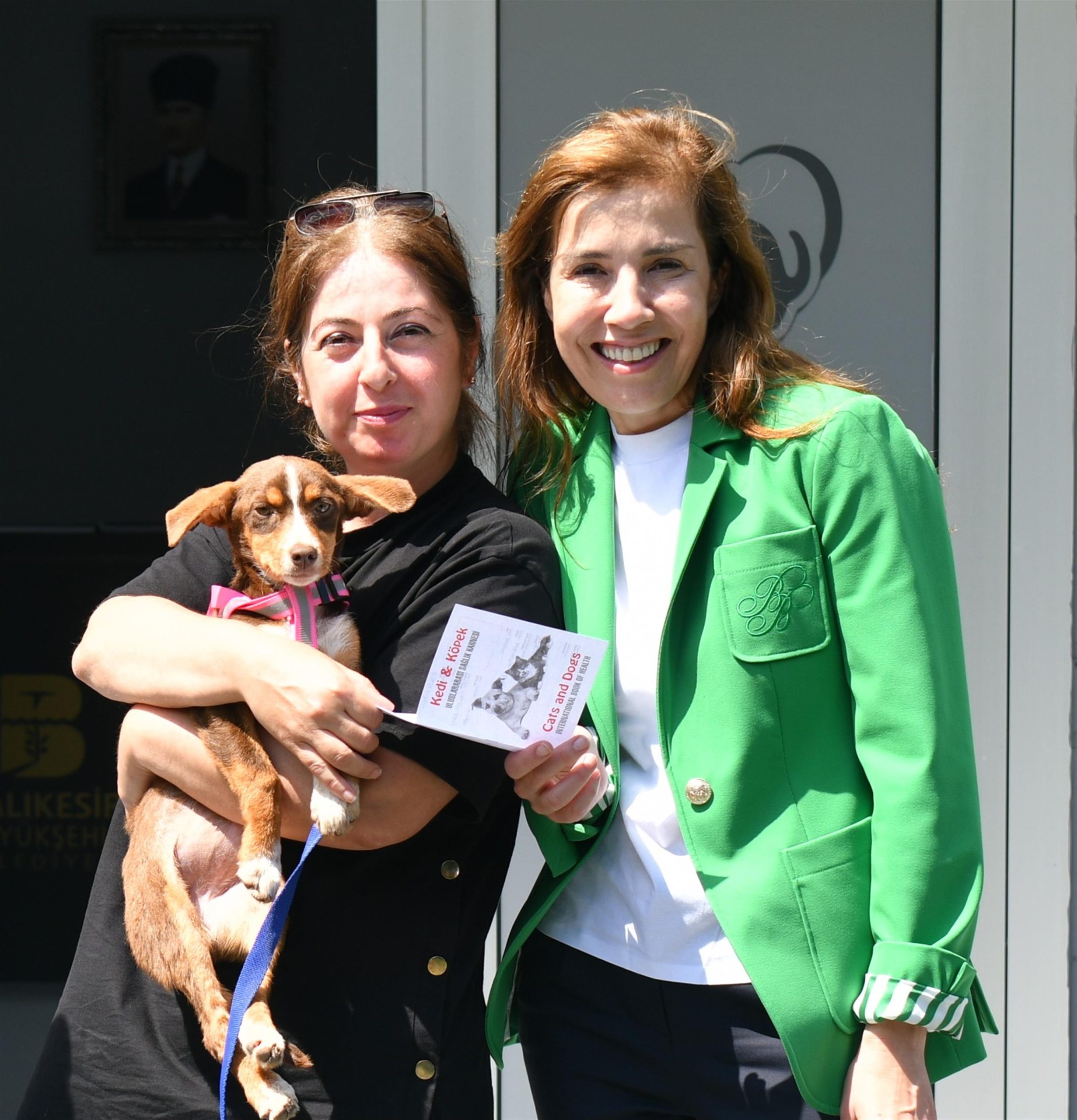 VETBÜS’ün tedavi ettiği can dost sahiplendirildi