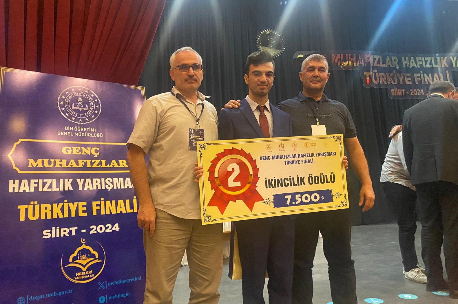 Kestanepazarı Hafızı Türkiye ikincisi oldu