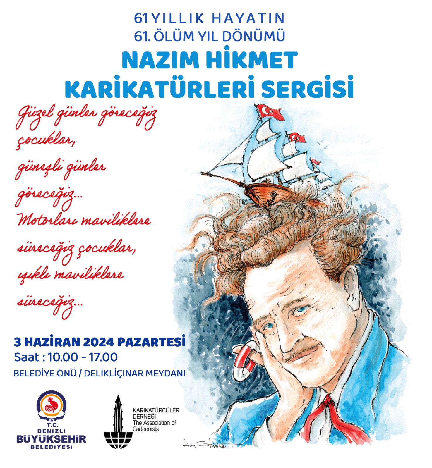Büyükşehir’den usta şair ve yazar Nazım Hikmet’e vefa