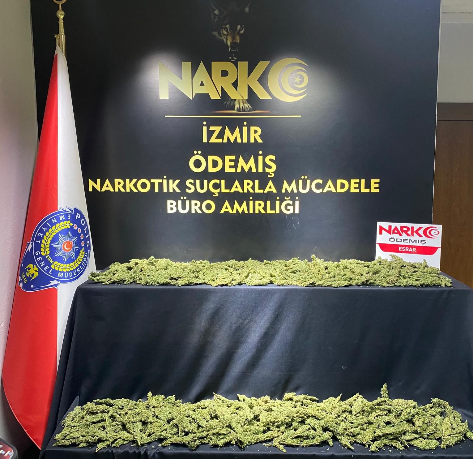 İzmir’de uyuşturucuya 1 ayda 218 tutuklama